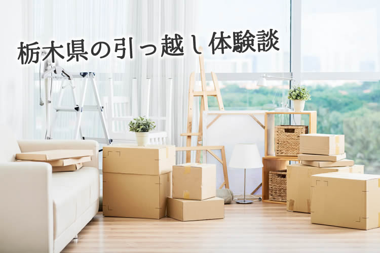 栃木県の引っ越し体験談!引っ越し業者はどこを使った?