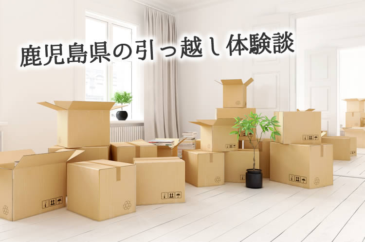 鹿児島県の引っ越し体験談！引っ越し業者はどこを使った？